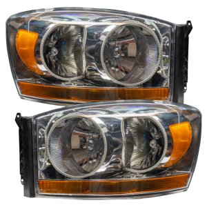 Dodge Ram Headlight Assemblies - ORACLE Lighting - ColorSHIFT w/ BC1 Controller - 2006